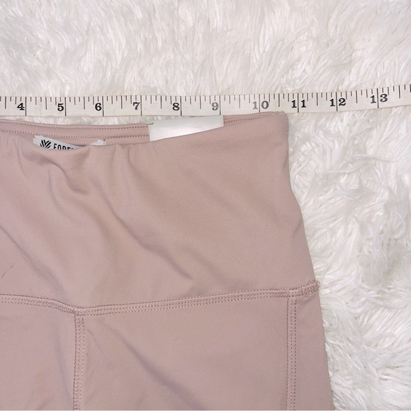 SOLD F21 Mauve Active High Rise Moto Leggings - Picture 7 of 10